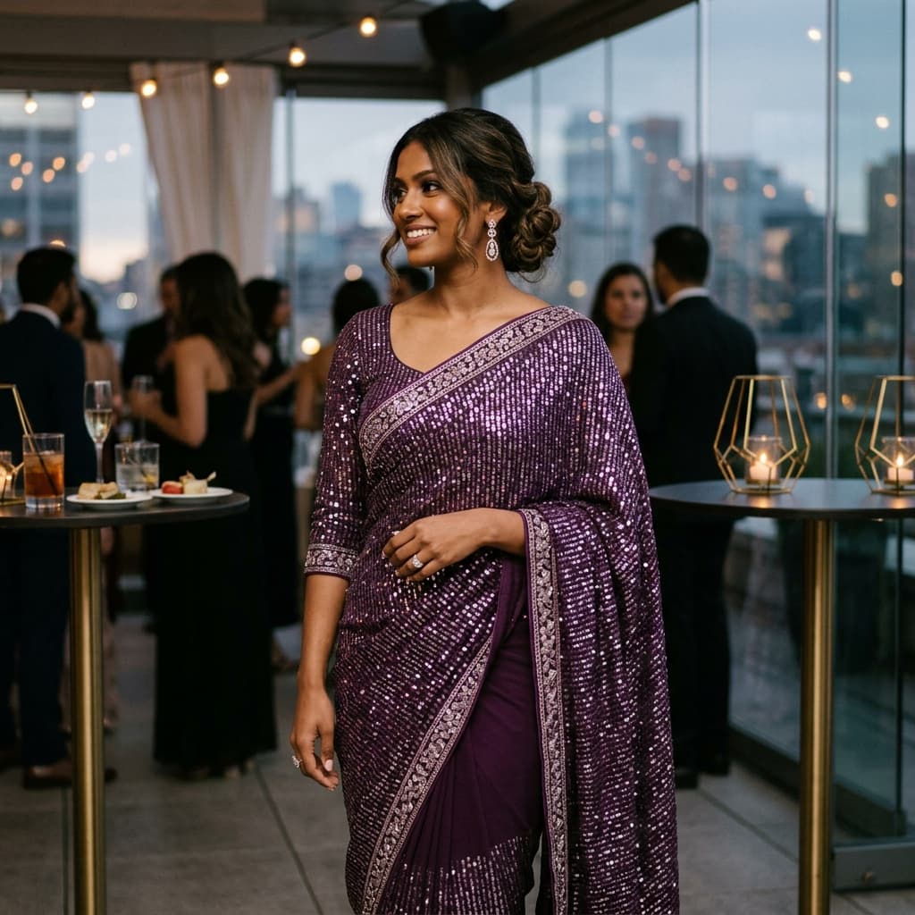 Saree styling inspiration 4